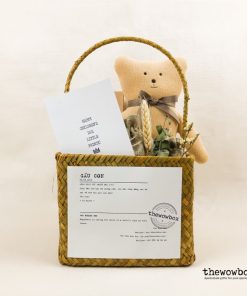 [Quà tặng bé] THE NUMBER BOX LIMITED – Set 2 bộ đồ chơi toán học bằng gỗ kèm gấu bông xinh xắn
