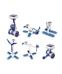 Đồ chơi Robot DIY 6 in 1 chạy năng lượng mặt trời Solar Kit (mẫu B)